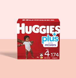 Huggies Little Movers Plus Diapers