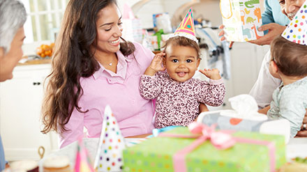 Huggies tips and advice for easy and fun birthday party ideas.