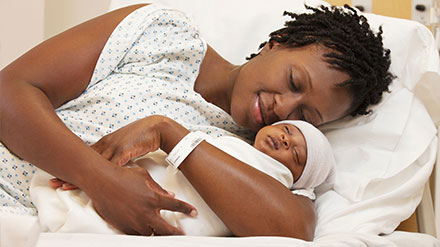 Huggies tips and advice on going into labour and delivering your baby.