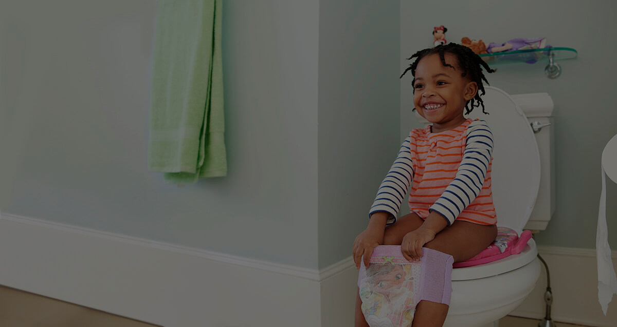 Huggies tips and advice on potty training your toddler.