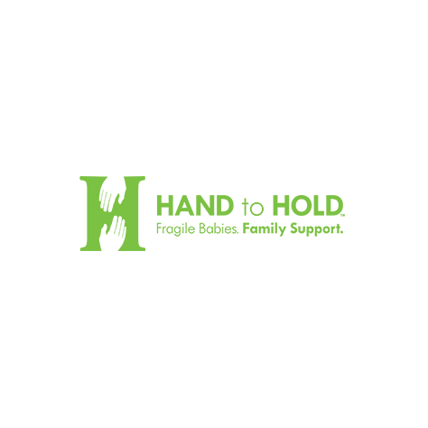 Hand to hold Logo Huggies Diaper Donations